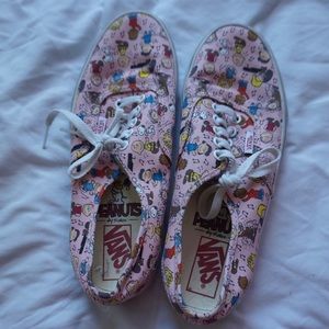 Vans x peanuts shoes